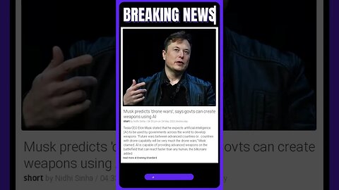 Elon Musk Warns of the Dangers of AI-Powered 'Drone Wars' - How Should America Respond?