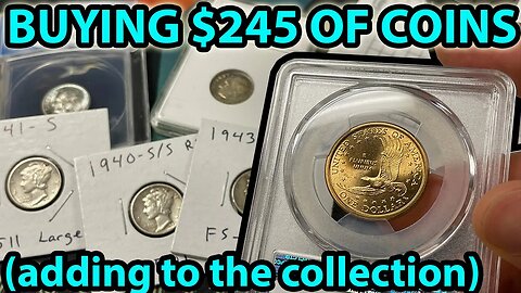 Unboxing $245 Of Coins (Wounded Eagle) I Bought - Silver, Graded DDOs, OMMs, & RPMs