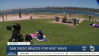 San Diego braces for heat wave