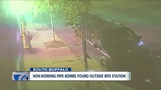 Scene clear after suspicious devices found outside Buffalo police station