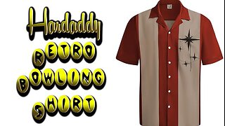 Hardaddy Retro 50's Bowling Shirt