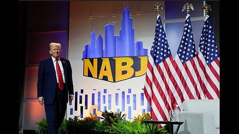 Trump Pushes Back Against 'Nasty' Questions During National Association For Black Journalists