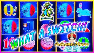 WHAT A SWITCH MASSIVE BONUS WIN COMEBACK! Dragon Link Autumn Moon Slot