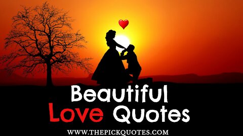 Beautiful Love Quotes | Valentine's Day Special Quotes - The Pick Quotes