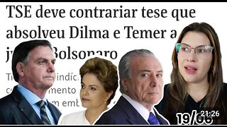 Bolsonaro, o inelegível VS A jurisprudência que poupou Dilma e Temer - By Bárbara - Te Atualizei