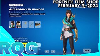 “NEW” GUARDIAN LIN BUNDLE IS HERE! FORTNITE ITEM SHOP (February 9, 2024)