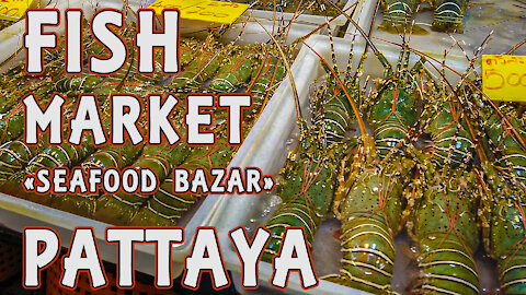 seafood market Pattaya Thailand 2020 covid