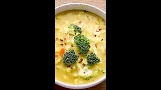 Dairy-Free Cauliflower Broccoli Soup 🍲 😋