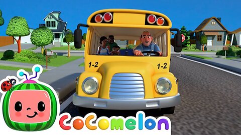 Wheels on the Bus | CoComelon Nursery Rhymes & Kids Songs