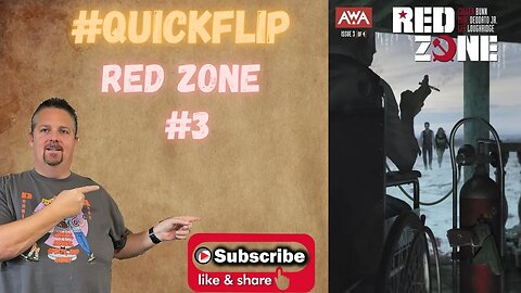 Red Zone #4 AWA Artists Writers & Artisans Inc #QuickFlip Comic Review Bunn, Deodato Jr. #shorts