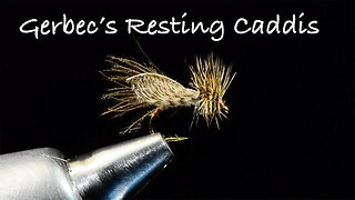 Gerbec's Resting Caddis Fly Tying Instructions - Tied by Charlie Craven