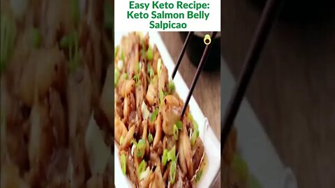 Easy Keto Recipes: Keto Salmon Belly Salpicao #ketorecipes #shorts