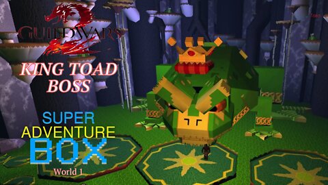 Guild Wars 2 Super Adventure Box - King Toad Boss