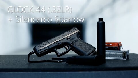 POV: Glock 44 + Silencerco Sparrow .22LR
