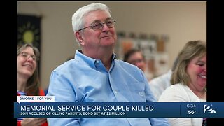 Memorial Service for Couple Killed by their own Son