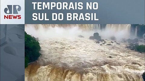 Cataratas do Iguaçu têm maior vazão de águas desde 2014