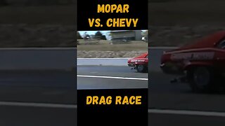 Mopar vs. Chevy Drag Race! #shorts