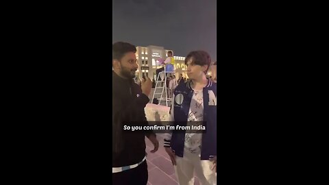 surprising people in Qatar by speaking Arabic with them