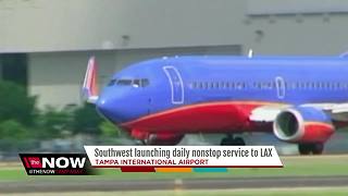 Southwest adds new nonstop flights from Tampa to Los Angeles