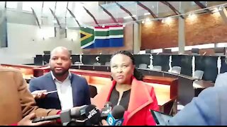 UPDATE 2 - DA wants Parliament to expedite removal proceedings against Mkhwebane (5P8)
