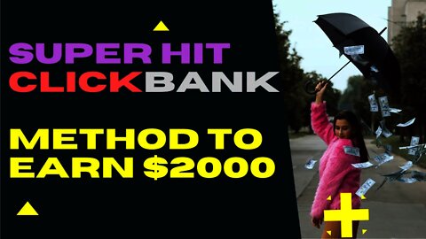 NEW CLICKBANK FREE TRAFFIC SOURCE, Clickbank Affiliate Marketing, Clickbank For Beginners