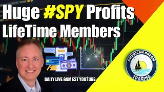 Huge #SPY Profits Lifetime Members Stock Market Success