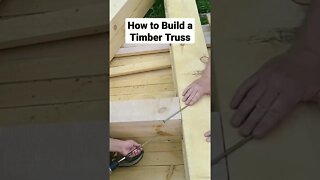Timber Truss Click \/\/ for Full Video
