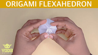 How To Make An Origami Flexahedron - Easy And Step By Step Tutorial