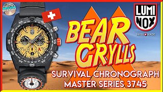 New Yellow Colorway! | Luminox Bear Grylls Survival Chronograph Master Series 3745 Unbox & Review