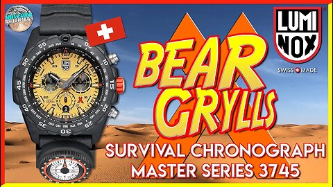 New Yellow Colorway! | Luminox Bear Grylls Survival Chronograph Master Series 3745 Unbox & Review