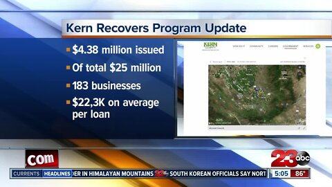 Kern Recovers program update
