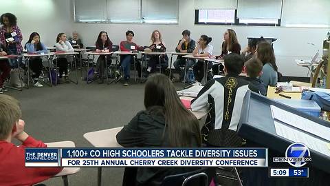 Thousands of Colorado high schoolers discuss diversity and controversial issues