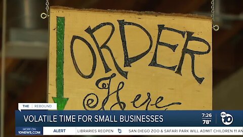 Volatile time for small businesses in San Diego