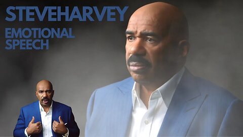 Emotional speech by Steve Harvey | Unleashing the Power Perseverance: Never Give Up on Your Dreams
