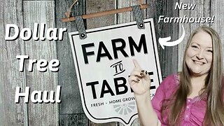 Dollar Tree Haul ~ New Farmhouse Decor, Easter, Crafting Supplies, High End Skin Care & More