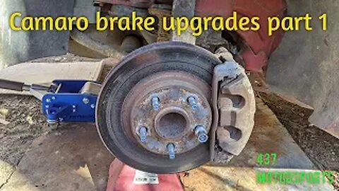 Camaro Brake upgrades P1