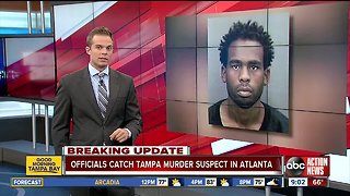 Man wanted for New Year's Eve murder in Tampa arrested in Atlanta