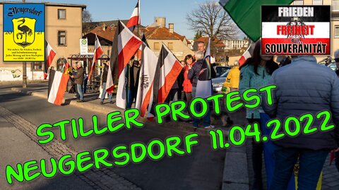 Stiller Protest in Neugersdorf vom 11.04.2022