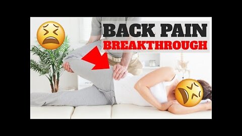 How to Fix "Low Back" Pain (INSTANTLY!)