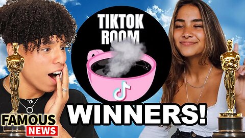 Tik Tok Room Award Winners, Larray & Sienna Gomez Steal The Show | Famous News