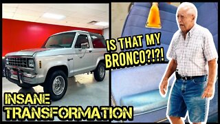 Deep Cleaning a UNBELIEVABLE Ford Bronco II | Best Customer Reaction | Car Detailing Transformation!