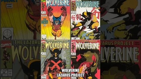 Wolverine "Lazarus Project" Covers