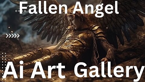 Fallen Angel Ai Art Gallery #angel #aiart #lofimusic