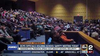 Baltimore County schools to hold safety meeting