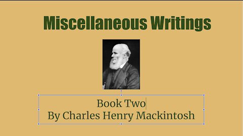 Miscellaneous Writings of CHM Book 2 The Man of God Audio Book