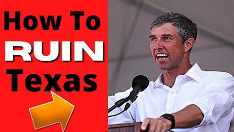 Beto O’Rourke Is NOT Your Guy!