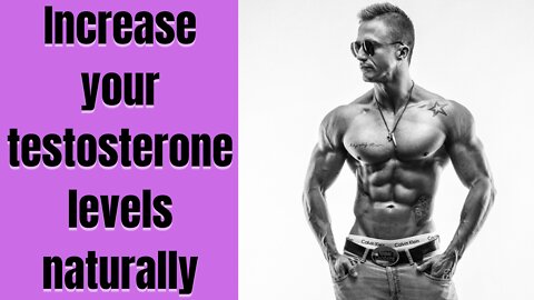 10 NATURAL Ways To INCREASE Your Testosterone Without Using HRT I Low Testosterone Symptoms