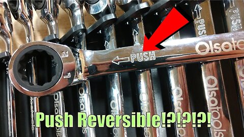 Olsa Tools Push Reversible Ratcheting Wrench Set Review