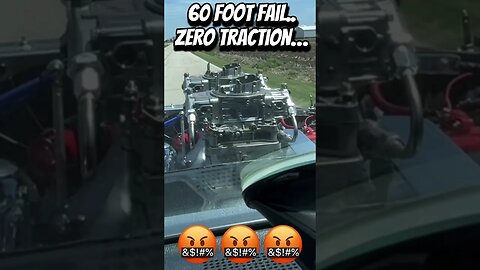 60 Foot Fail… ZERO Traction… #shorts