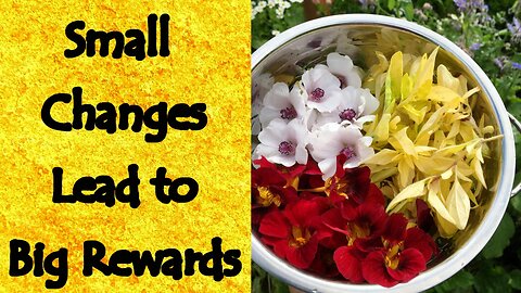 Small Changes = Big Rewards